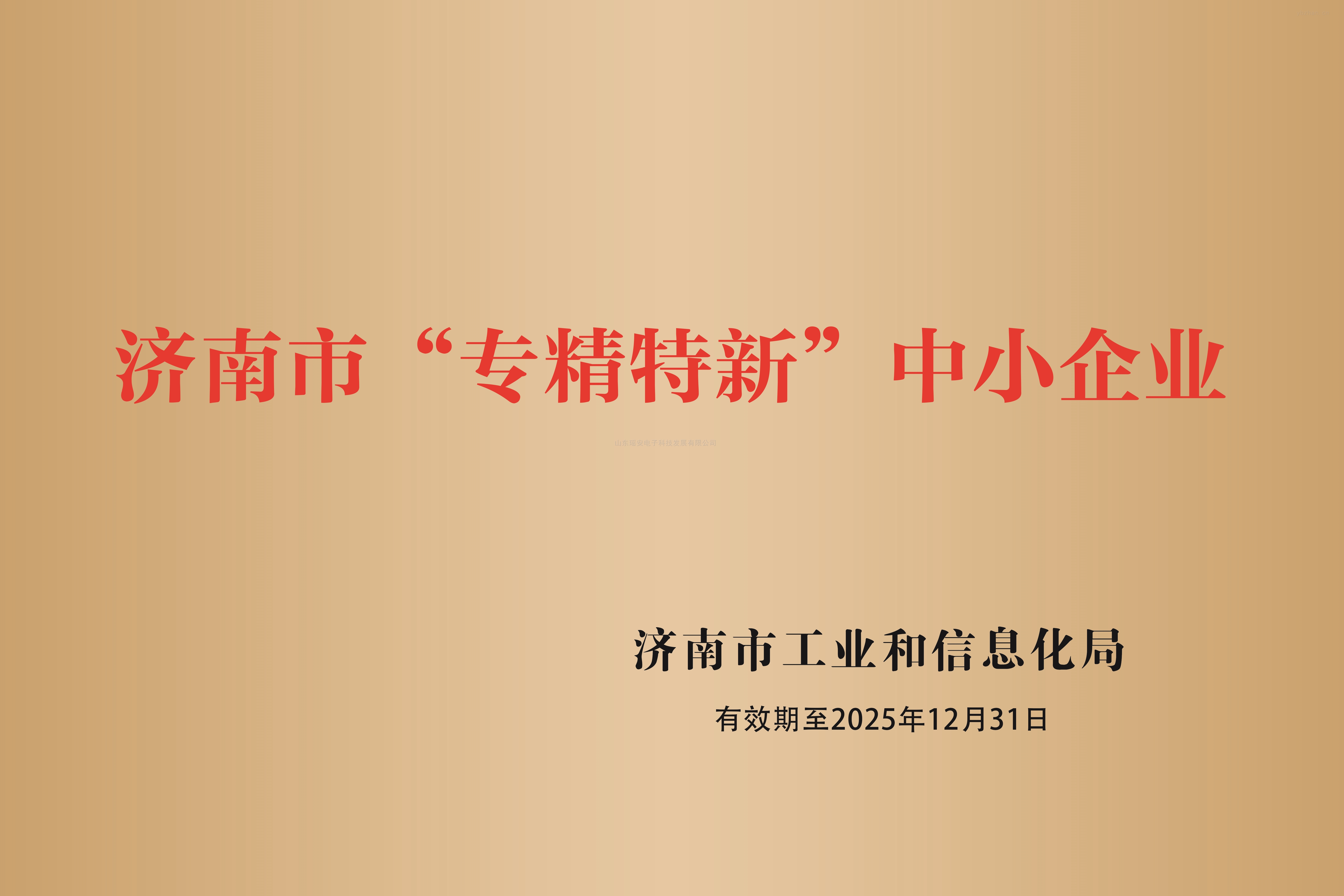 濟(jì)南市專(zhuān)精特新